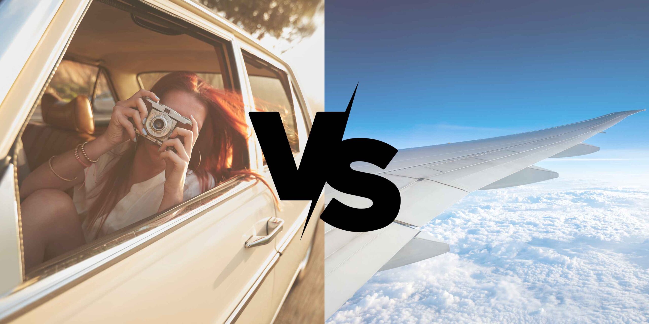 Difference between roadtrip and flight.