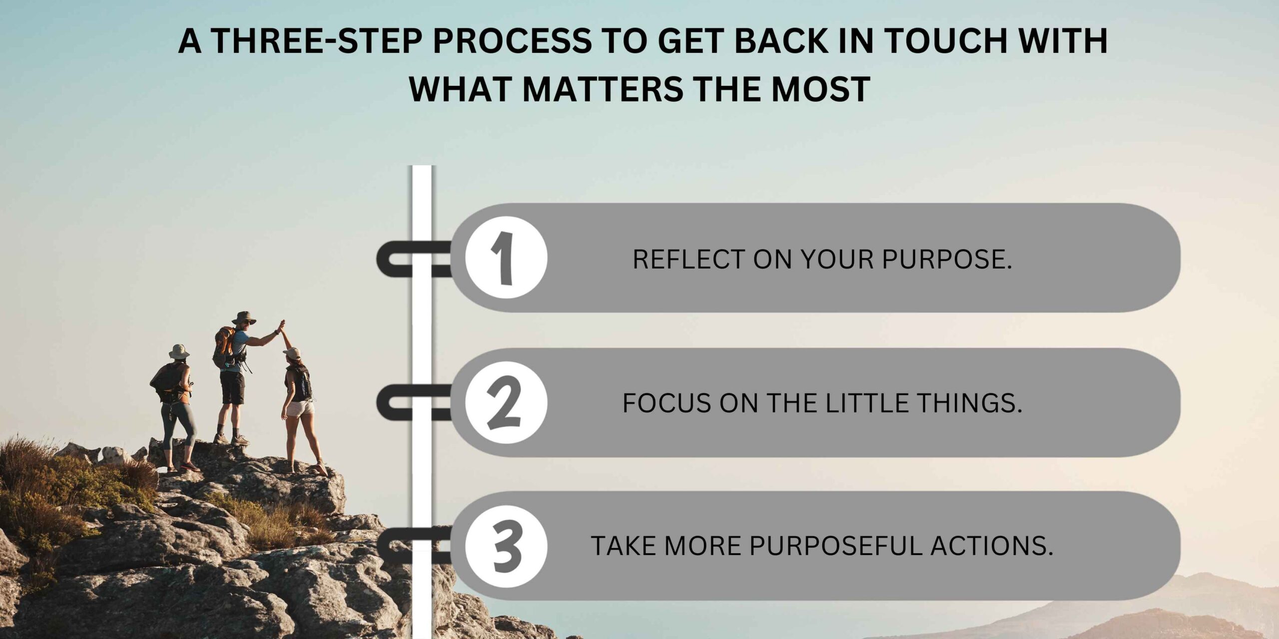 three step process