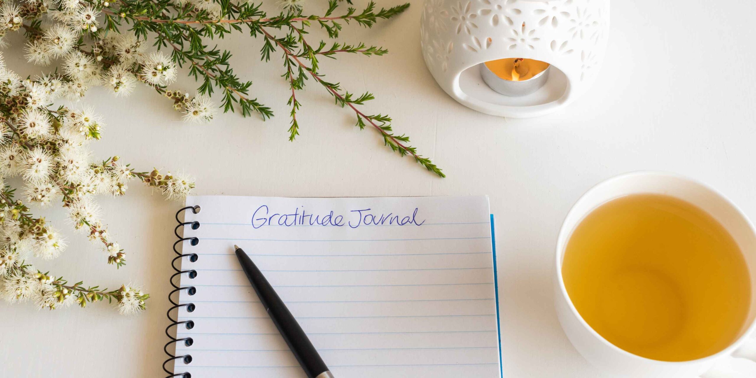 Gratitude journal to be happier